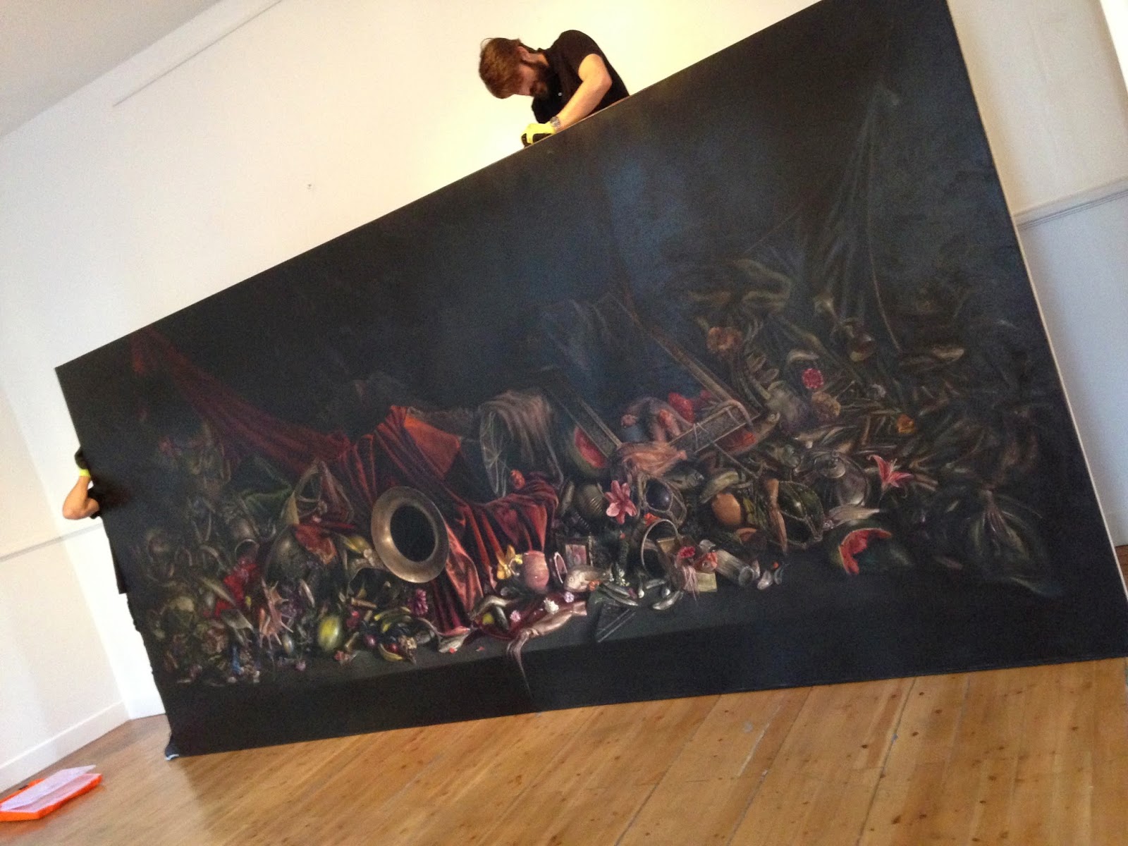 Gran bodegón con trompa